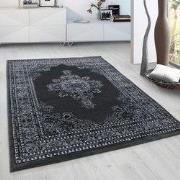 Marrakesh Neizar Oosters Vloerkleed Grijs – Laagpolig Tapijt- 160x230 ...
