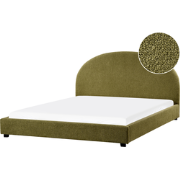 VAUCLUSE - Waterbed - Olijfgroen - 180 x 200 cm - Bouclé