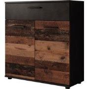 Meubella - Dressoir Bellini - Donker old wood - 80 cm