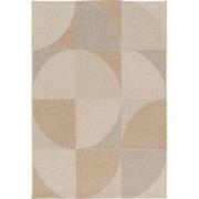 Art Deco buitenkleed - 120x170 cm - taupe