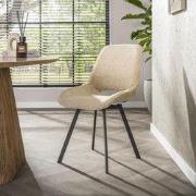 Hoyz Collection - Stoel Swivel Draaibaar Verpakt Per 4 - Jaroq Zand