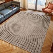 Japandi ART - Scandinavisch Vloerkleed - Laagpolig Effen - Beige- 280x...