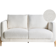 GIMO - Tweezitsbank - Wit - Bouclé