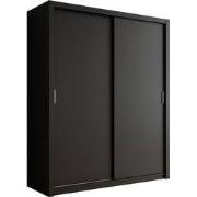Meubella - Kledingkast Blake - Mat Zwart - 180 cm