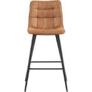 Benoa Barstoel Lucille Cognac - set van 4
