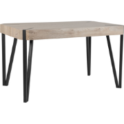 CAMBELL - Eettafel - Taupe - 80 x 130 cm - MDF