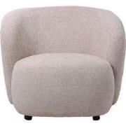 PTMD - Fauteuil Aphrodite - Beige - 89x85x70cm