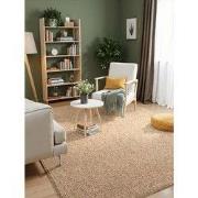 Elle Decoration - Rocco Wol lookvloerkleed - caramel / beige - 240x340...