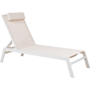 CATANIA II  - Ligstoel - Beige - Aluminium