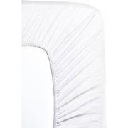 Hotel Home Collection - Jersey Hoeslaken - 140x200+30 cm - Wit