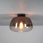 Hoyz Collection - Plafondlamp Pulse Shaded 1-lichts - Koper Glas