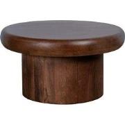 Lewis & Loft Salontafel Leke - FSC® Mangohout - Rond ?60 cm - Bruin