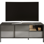 Klein tv-meubel met 2 deuren, 1 lade en 1 open vak L156 cm  EVEREST