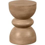 Lewis & Loft Bijzettafel Luis - FSC®mangohout - Rond ?35 - Naturel mat