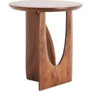 Light & Living - Bijzettafel DJAVANO - Ø45x50 cm - Bruin