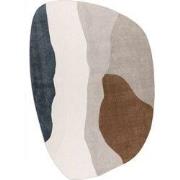 Livorno – Modern Organisch Vloerkleed - Luxe 3D Laagpolig - Multi Crem...