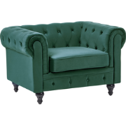 CHESTERFIELD - Chesterfield fauteuil - Smaragdgroen - Fluweel
