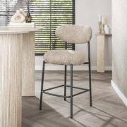 Hoyz Collection - Barstoel Round Verpakt Per 2 - Cargo Zand