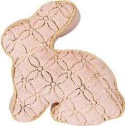 Clayre & Eef Deurstopper Konijn 29x10x27 cm Roze Polyester