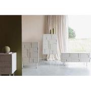 Tv-Meubel Beige - Gelakt - 40x55x120cm - Funk