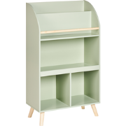 LILOET - Boekenkast met 3 planken - Lichtgroen - Hout