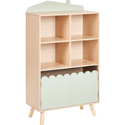 LACKEY - Boekenkast 2 lagen - Lichthout - MDF