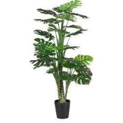 Mica Decorations Monstera Kunstplant - H160 x Ø80 cm - Groen