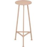 Mica Decorations Adine Plantentafel - H80 x Ø30 cm - Metaal - Lichtroz...