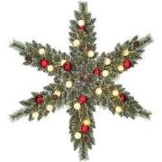 Black Box Trees Kaprun Kerstkrans Ster met LED Verlichting - Kerst Kra...