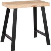 Mica Decorations  Plano Kruk - L46 x B32 x H46 cm - Vurenhout - Lichtb...