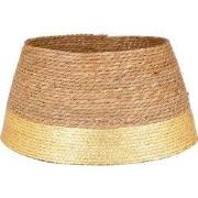 Mica Decorations Kerstboomrok Ø50 x H26 cm - Kerstboom Rok Zeegras - K...