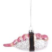 House of Seasons Kerst Ornament Sushi - L4 x B3 x H4 cm - Oranje