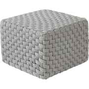 NALLI - Buitenpoef - Grijs - Synthetisch materiaal