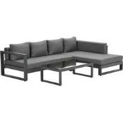 Garden Impressions Esmee loungeset links carbon black mystic grey