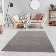 Liam Effen Beige vloerkleed - - 160 X 230 CM