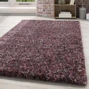 Hoogpolig vloerkleed - Lorium gemeleerd roze/paars/crème - 280 X 380 C...