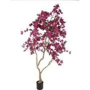 Clayre & Eef Kunstboom Bougainvillea 125x125x210 cm Roze Kunststof