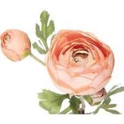 Clayre & Eef Kunstbloem 52 cm Oranje Kunststof