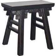 Fine Asianliving Chinese Kruk Zwart met Details B50xD23xH47cm