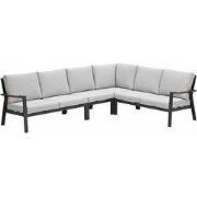 Garden Impressions Lissabon lounge dining set 4-delig - valley sand