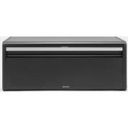 Broodtrommel met klepdeksel, Regular - Matt Black