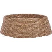 Mica Decorations Kerstboomrok - H28 x Ø75 cm - Zeegras - Naturel Bruin
