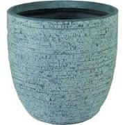 Utah Egg Pot Washed Grey D32H31