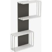 Wandplank met 2 vakken H96 cm  DESTAN