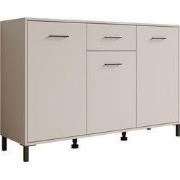 Meubella - Dressoir Vidor - Beige - 138 cm - 1 lade
