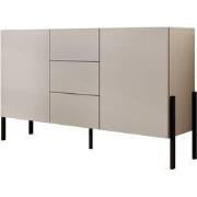 Meubella - Dressoir Jordy - Beige - 154 cm