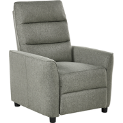 SANDE - Relaxfauteuil - Lichtgroen - Polyester