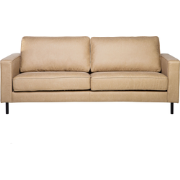 SAVALEN - Driezitsbank - Beige  - Kunstleer