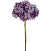 Kunstbloem Hydrangea 18x18x46 cm prs