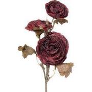 Clayre & Eef Kunstbloem 70 cm Rood Kunststof